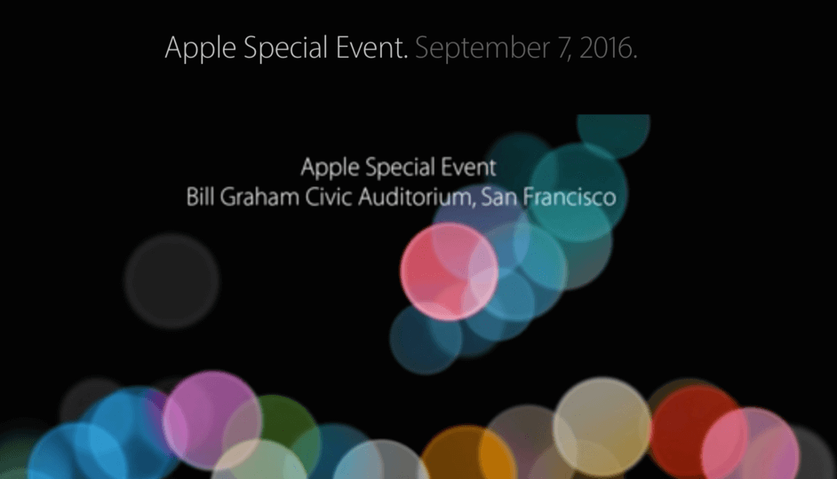 Apple's iPhone 7 Launch Event