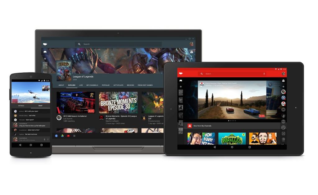 YouTube Gaming App