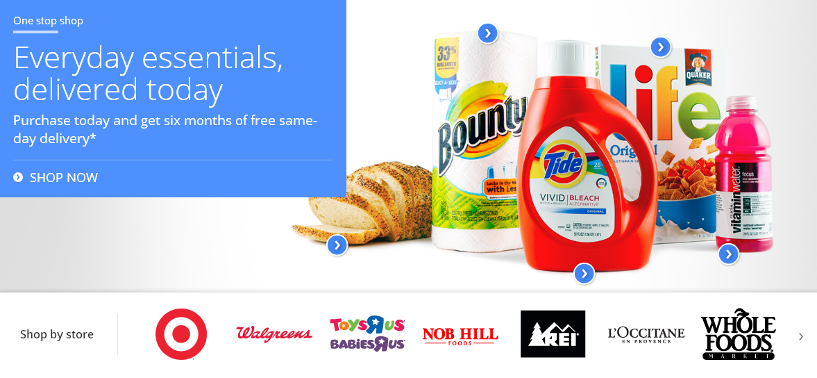Google Express - Food Delivery Services