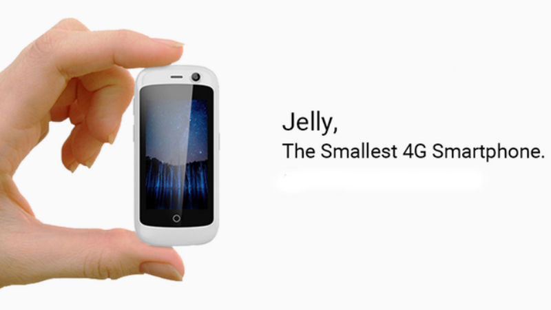 Jelly the Smallest 4G Smartphone