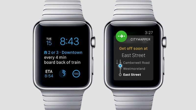 citymapper apple watch apps